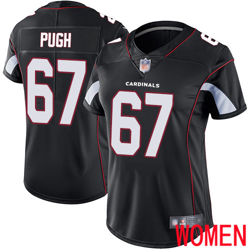 Arizona Cardinals Limited Black Women Justin Pugh Alternate Jersey NFL Football 67 Vapor Untouchable